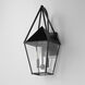 Bavaria 2 Light 22.75 inch Black Outdoor Wall Mount