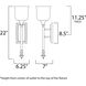 Centennial 1 Light 6.25 inch Polished Nickel Wall Sconce Wall Light