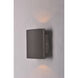 Lightray LED 7 inch Architectural Bronze Outdoor Wall Mount