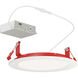 Slim Fire LED 7.5 inch White Flush Mount Ceiling Light
