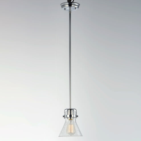 Seafarer 1 Light 6 inch Polished Chrome Mini Pendant Ceiling Light in Without Bulb