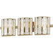 Miramar Wall Sconce Wall Light in Capiz and Natural Aged Brass