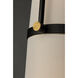 Oscar 70 inch 60.00 watt Bronze/Antique Brass Floor Lamp Portable Light
