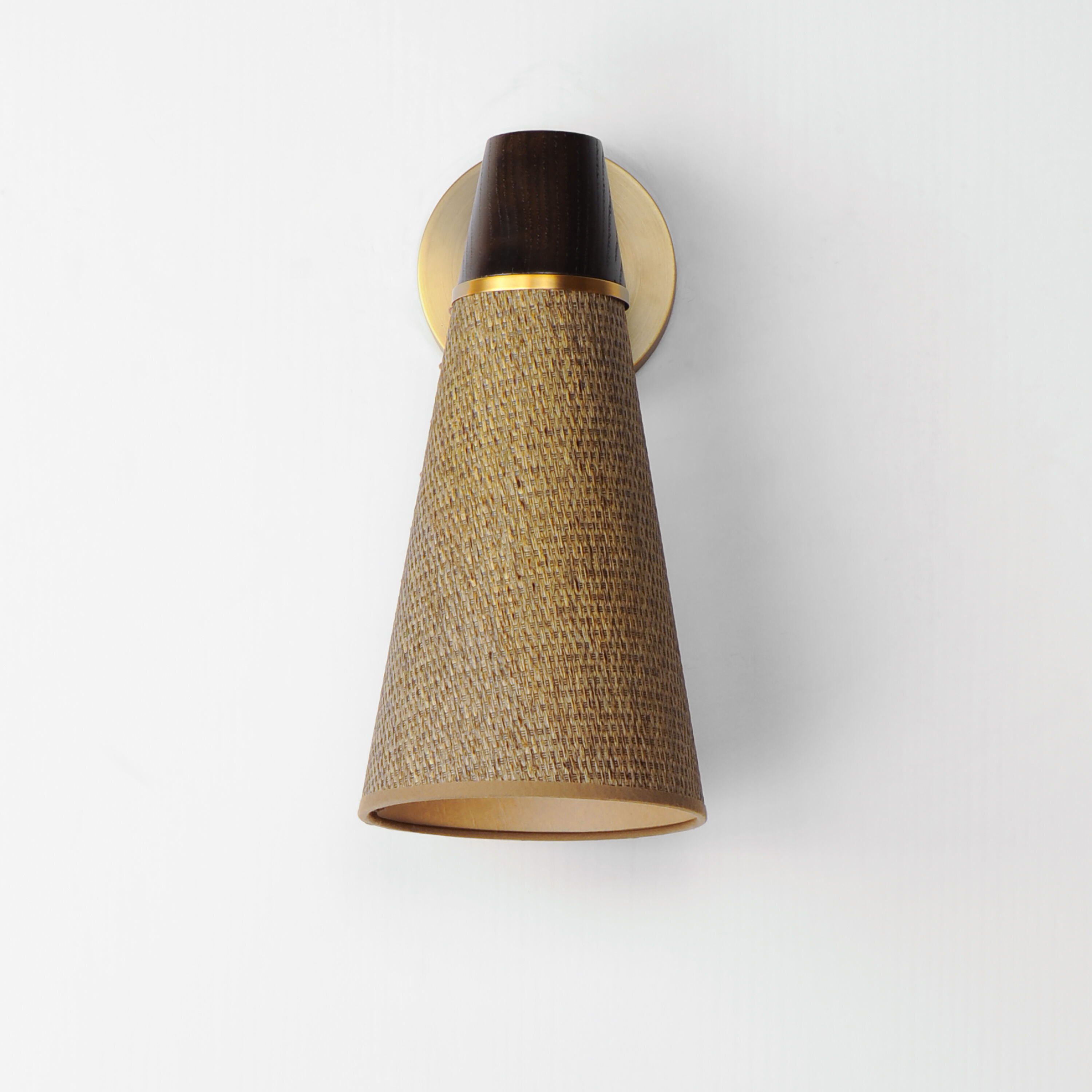 Sumatra 1 Light 6.5 inch Natural Aged Brass Wall Sconce Wall Light