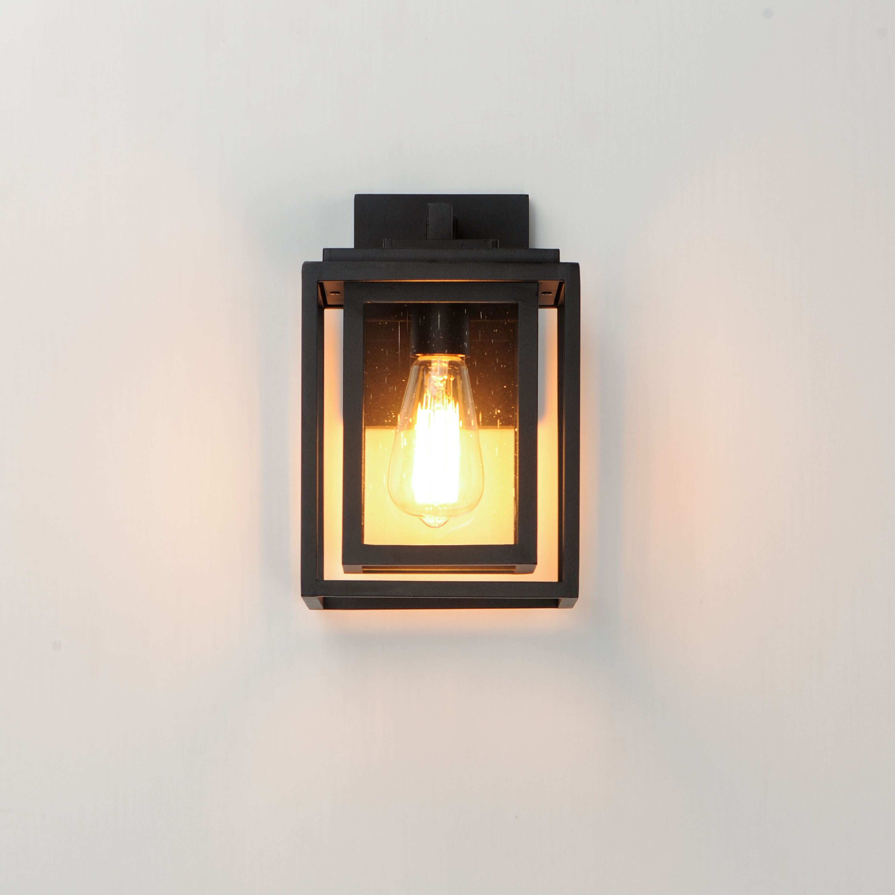 Cabana 1 Light 11 inch Black Outdoor Wall Sconce