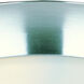 Essentials - 585x 3 Light 16.5 inch Satin Nickel Flush Mount Ceiling Light in Frosted