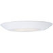 Diverse 1 Light 6 inch White Flush Mount Ceiling Light
