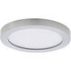 Chip LED 5.25 inch Satin Nickel Flush Mount Ceiling Light
