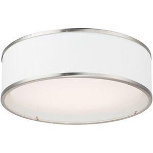 Prime LED 16 inch Satin Nickel Flush Mount Ceiling Light