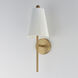 Valette 1 Light 6.75 inch Natural Aged Brass Wall Sconce Wall Light