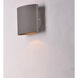 Lightray LED 7 inch Architectural Bronze Outdoor Wall Mount
