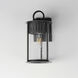 Windsor 1 Light 12.5 inch Black Patina Outdoor Wall Mount