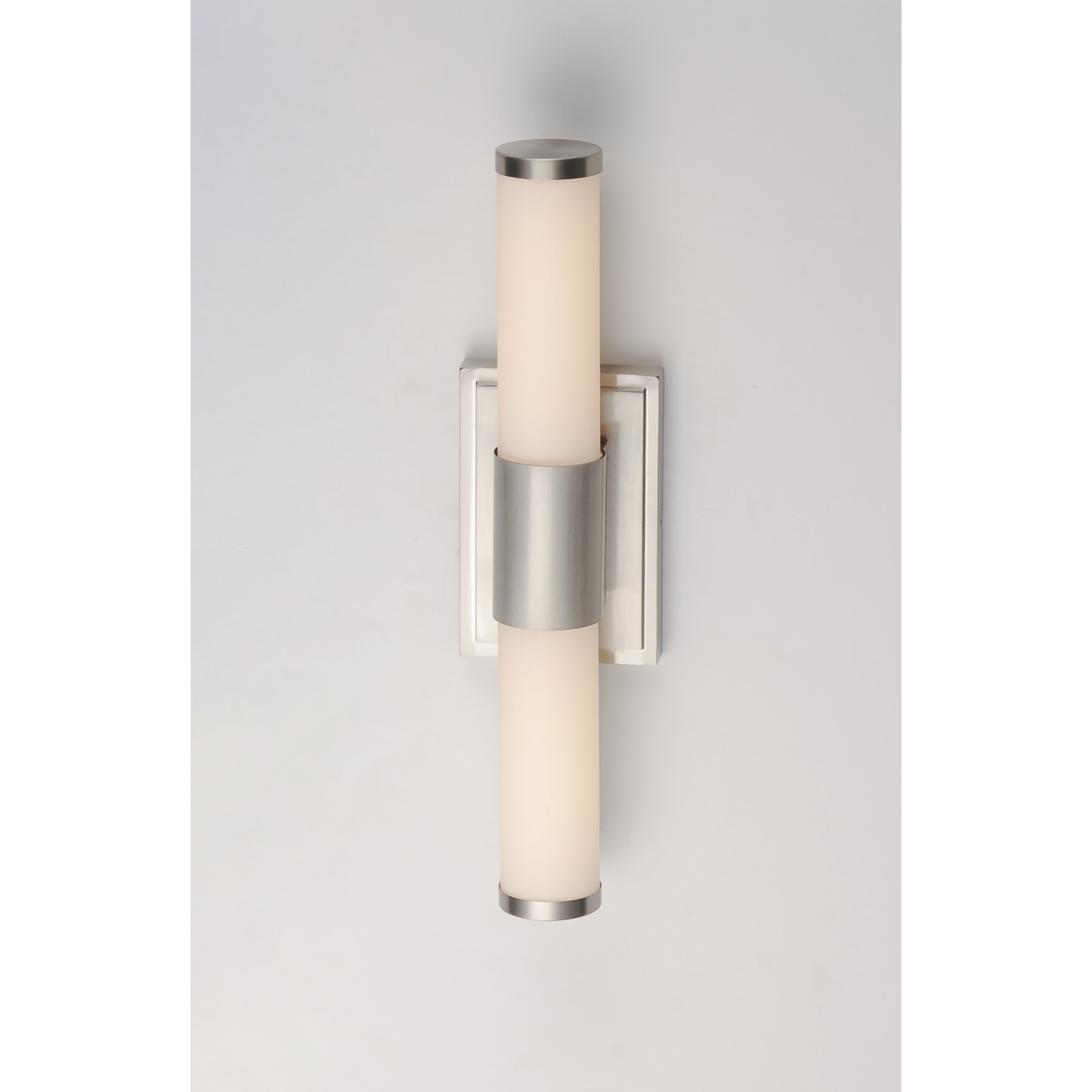 Optic LED 18 inch Satin Nickel Bath Vanity Wall Light