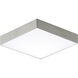 Trim LED 4.75 inch Satin Nickel Flush Mount Ceiling Light