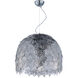 Vineyard 5 Light 20 inch Polished Chrome Single Pendant Ceiling Light