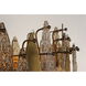 Majestic 21 Light 32.5 inch Gold Leaf Chandelier Ceiling Light