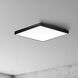 Trim LED 10.5 inch Black Flush Mount Ceiling Light