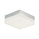Illuminaire II LED 4.75 inch Polished Chrome Flush Mount Ceiling Light