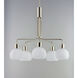 Coraline 5 Light 26.75 inch Satin Nickel Chandelier Ceiling Light