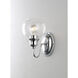 Ballord 1 Light 6 inch Polished Chrome Wall Sconce Wall Light