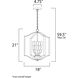 Provident 5 Light 18 inch Oil Rubbed Bronze Single Pendant Ceiling Light