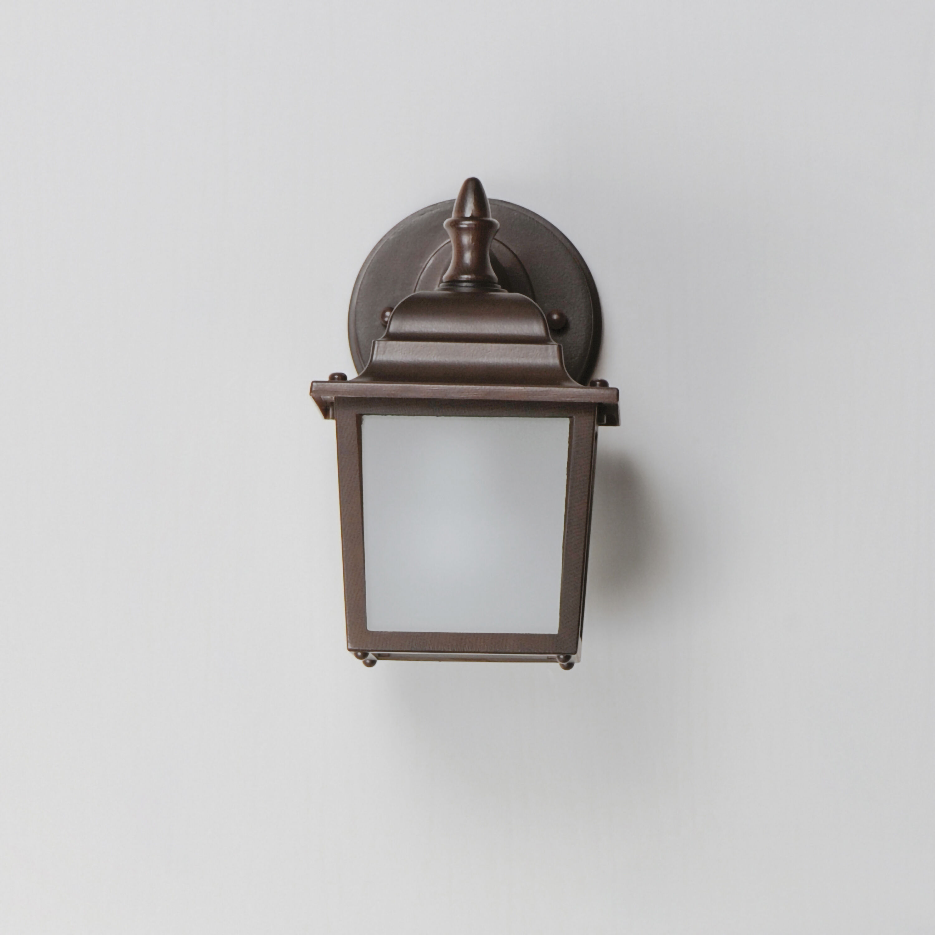 Builder Cast LED E26 LED 9 inch Empire Bronze Outdoor Wall Mount