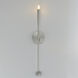 Vela 1 Light 5 inch Satin Nickel Wall Sconce Wall Light