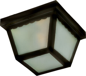 Outdoor Essentials - 620x 2 Light 10 inch Black Outdoor Ceiling Mount