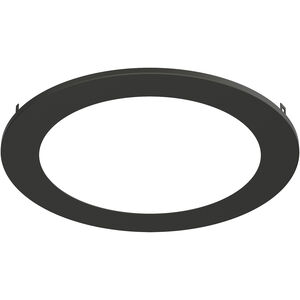 Slim 7 inch Black Flush Mount Ceiling Light
