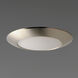 Diverse LED 11 inch Satin Nickel Flush Mount Ceiling Light