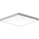 Trim LED 8.5 inch Satin Nickel Flush Mount Ceiling Light