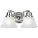 Malaga 2 Light 13.25 inch Bathroom Vanity Light