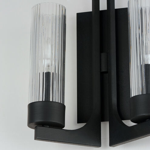 Delos 2 Light 11 inch Anthracite Wall Sconce Wall Light