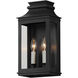 Savannah VX 2 Light 7.75 inch Outdoor Wall Light