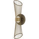 Zeta 2 Light 4.75 inch Wall Sconce