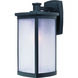 Terrace 1 Light 16 inch Bronze Outdoor Wall Mount in Frosted Seedy