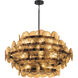 Loren 12 Light 30 inch Gunmetal Chandelier Ceiling Light