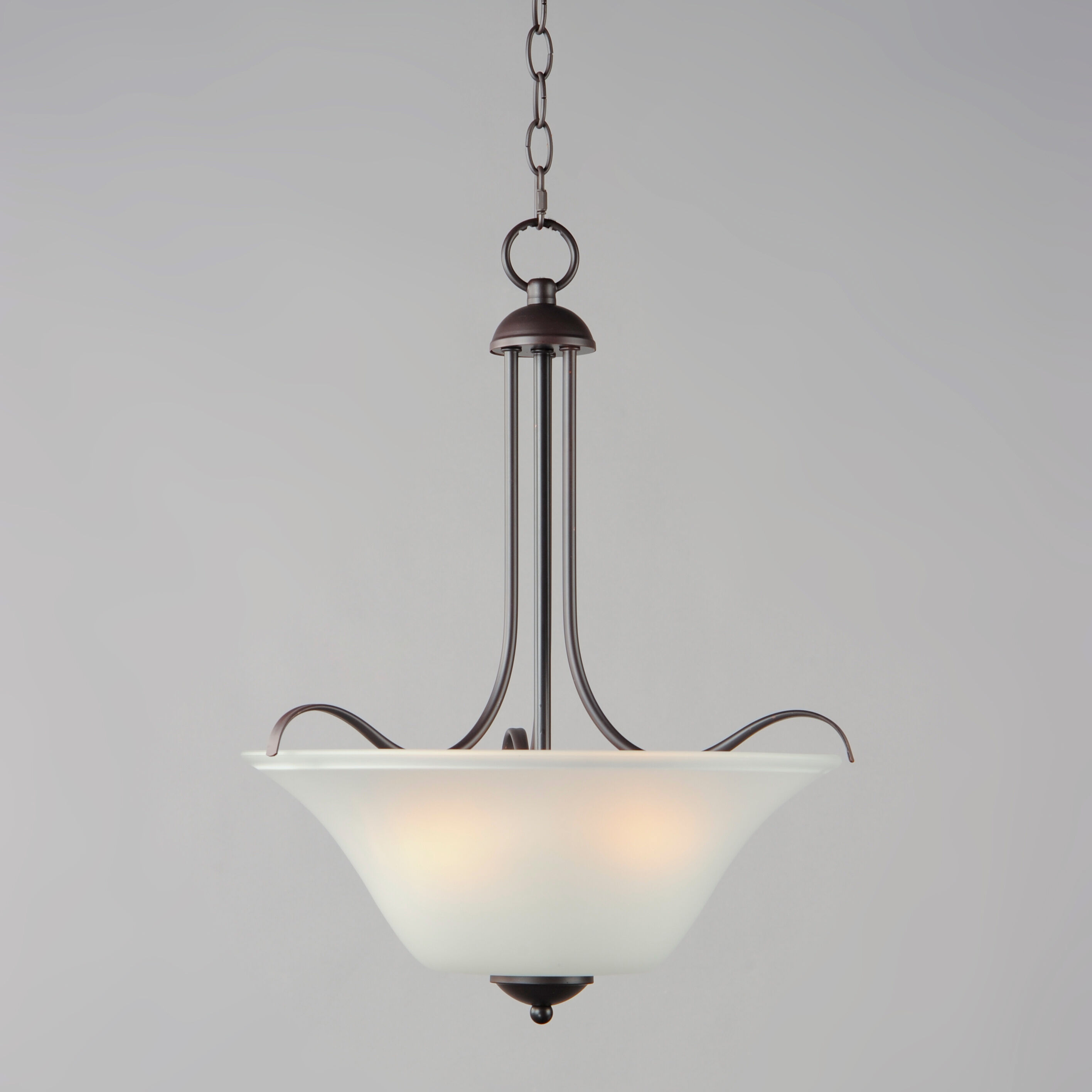 Vital 3 Light 17 inch Oil Rubbed Bronze Multi-Light Pendant Ceiling Light