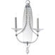 Paris 2 Light 14.75 inch Polished Nickel Wall Sconce Wall Light