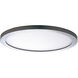 Wafer LED 5.5 inch Satin Nickel Flush Mount Ceiling Light