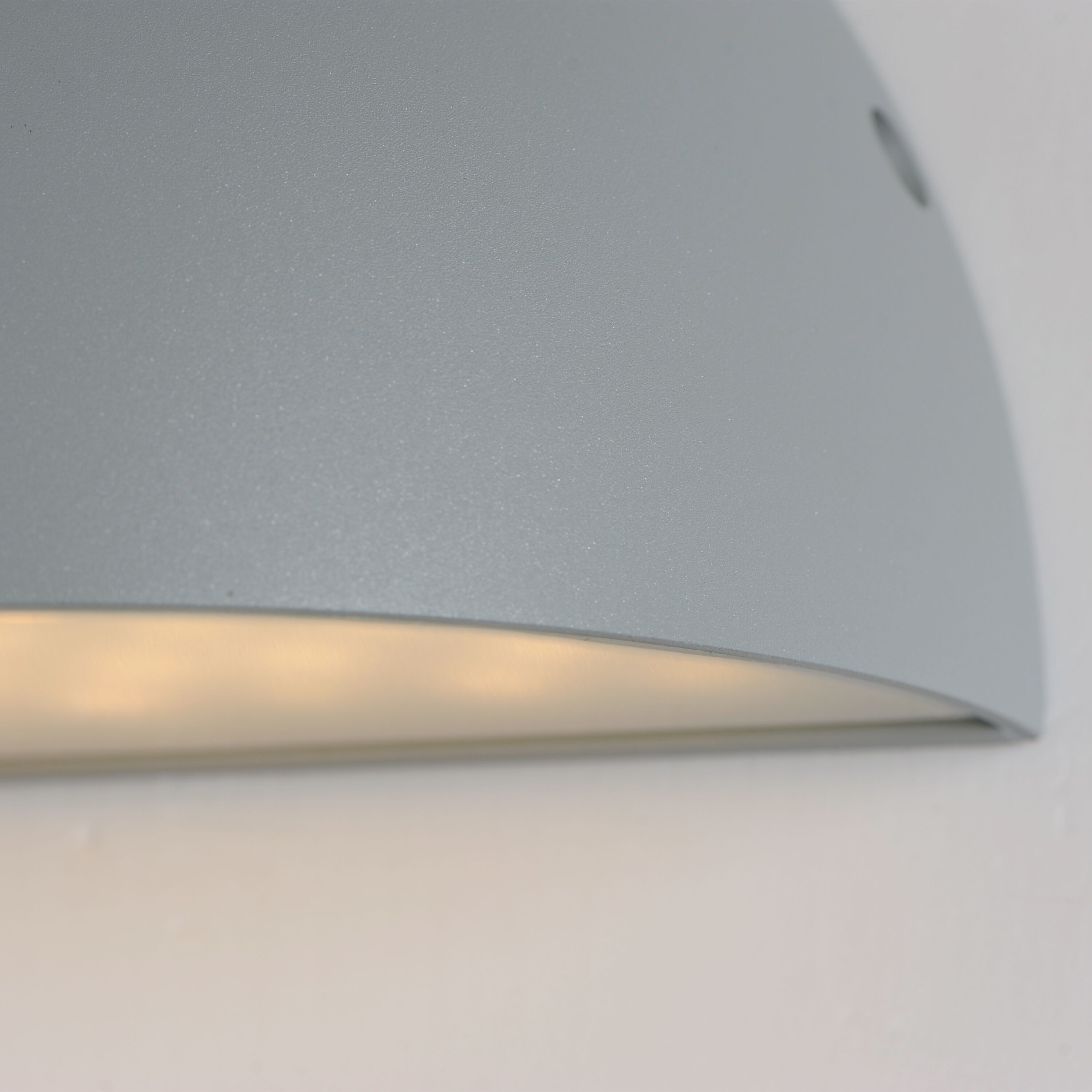 Pathfinder LED 4.5 inch Silver Outdoor Wall Mount