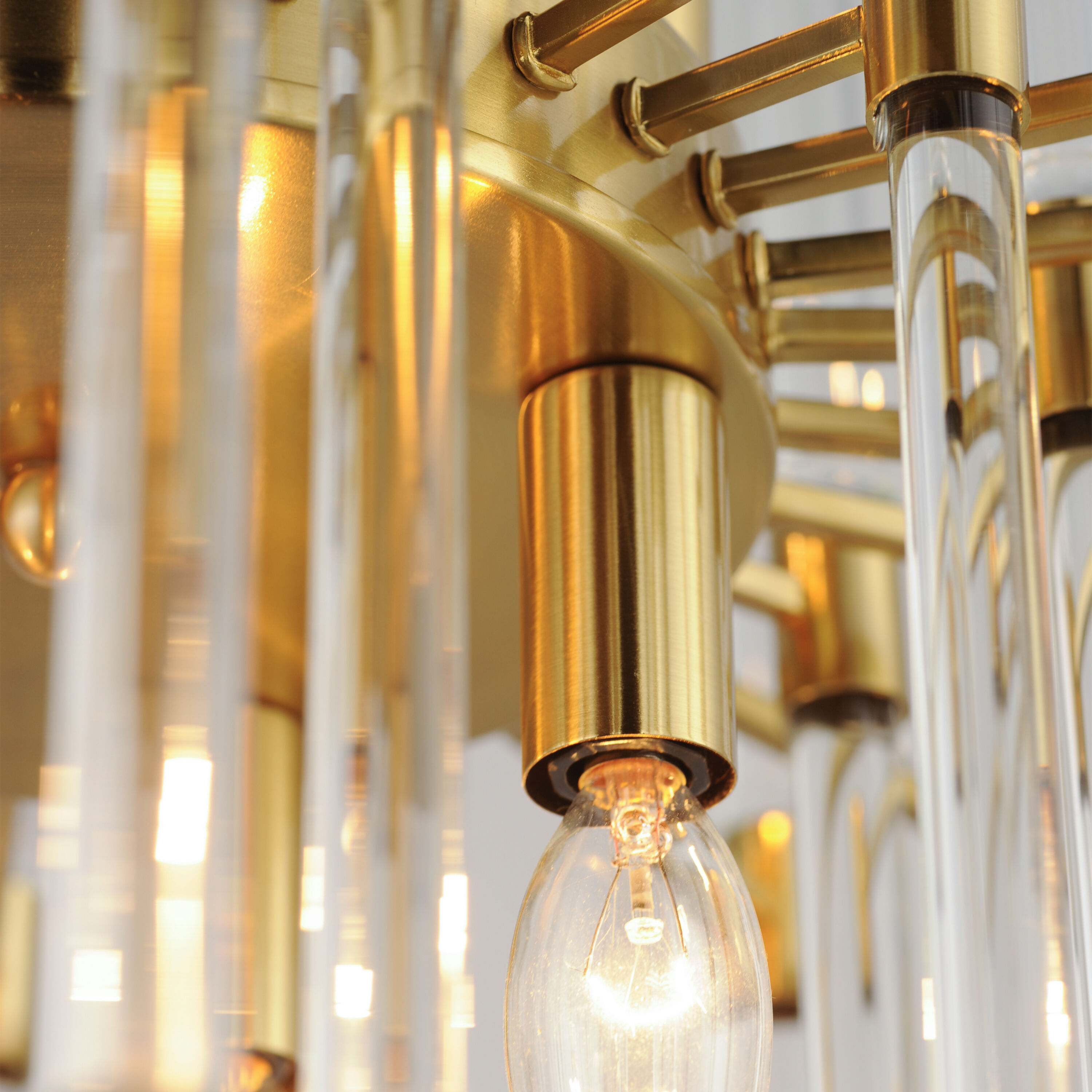 Divine 8 Light 23.5 inch Heritage Mini Chandelier Ceiling Light