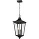 Sutton Place VX 2 Light 10 inch Black Outdoor Pendant