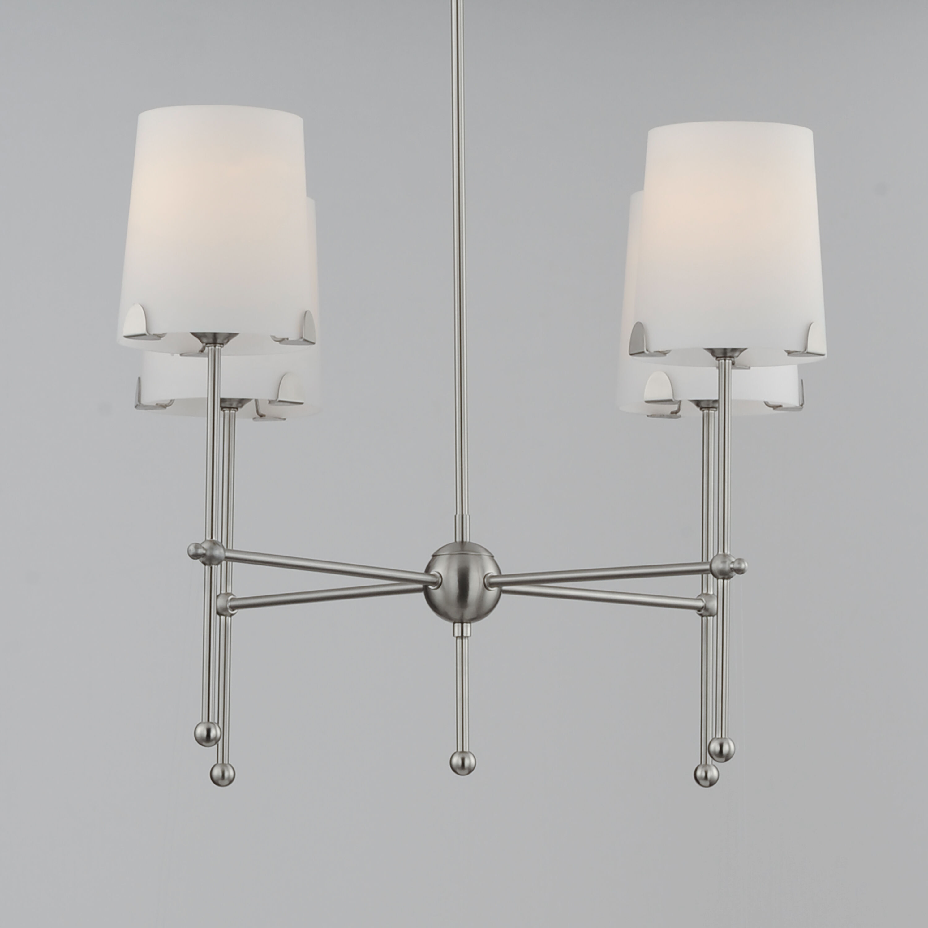Huntington 4 Light 26 inch Satin Nickel Chandelier Ceiling Light