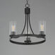 Livingston 3 Light 20 inch Black Chandelier Ceiling Light