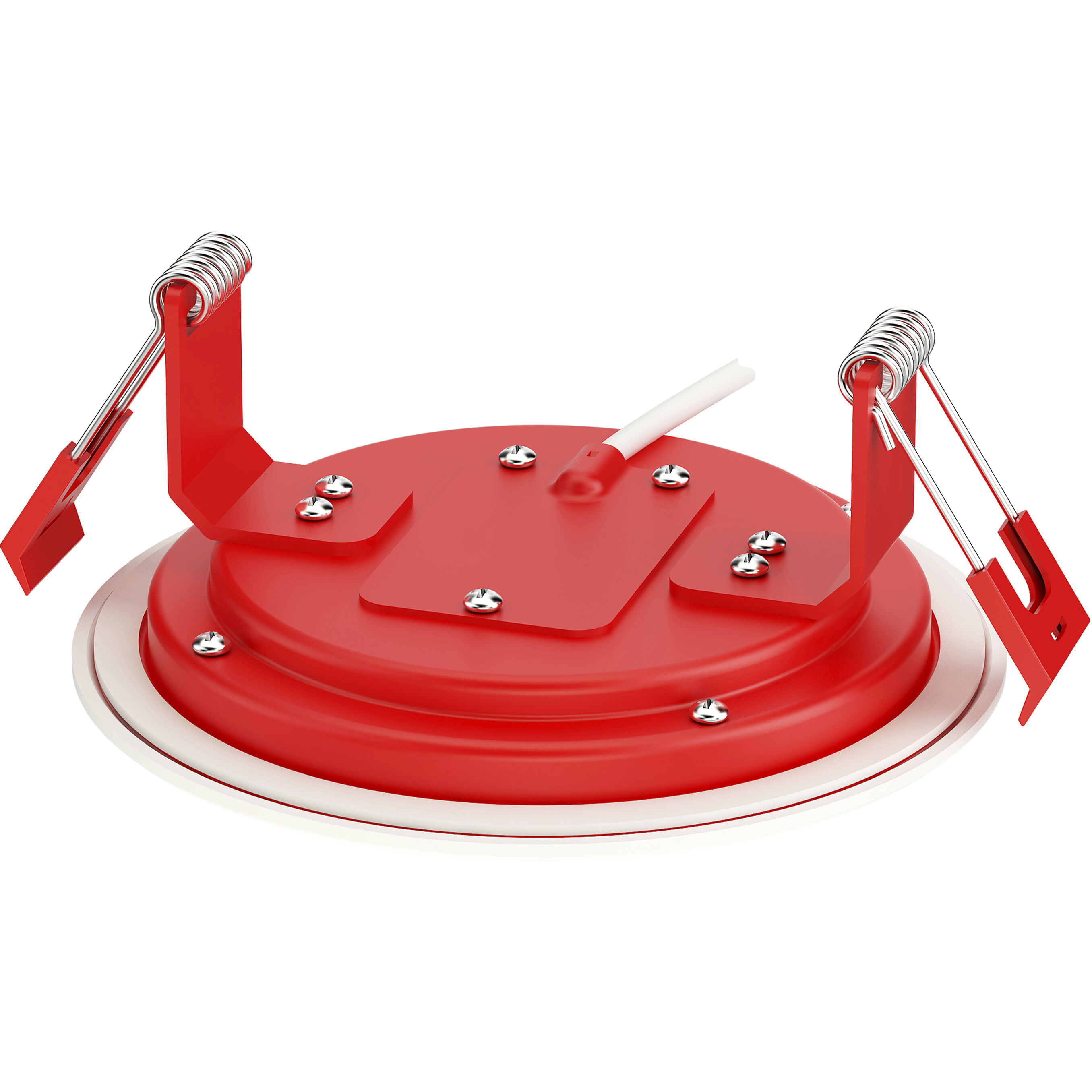 Slim Fire LED 5 inch White Flush Mount Ceiling Light