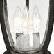 Knob Hill DC 3 Light 28 inch Sienna Outdoor Pole/Post Mount