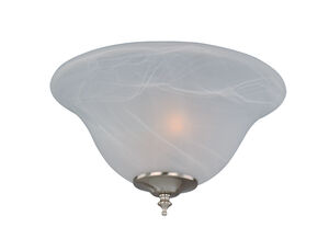 Basic-Max Satin Nickel Ceiling Fan Light Kit