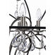 Orbit 3 Light 12 inch Anthracite and Polished Nickel Single Pendant Ceiling Light