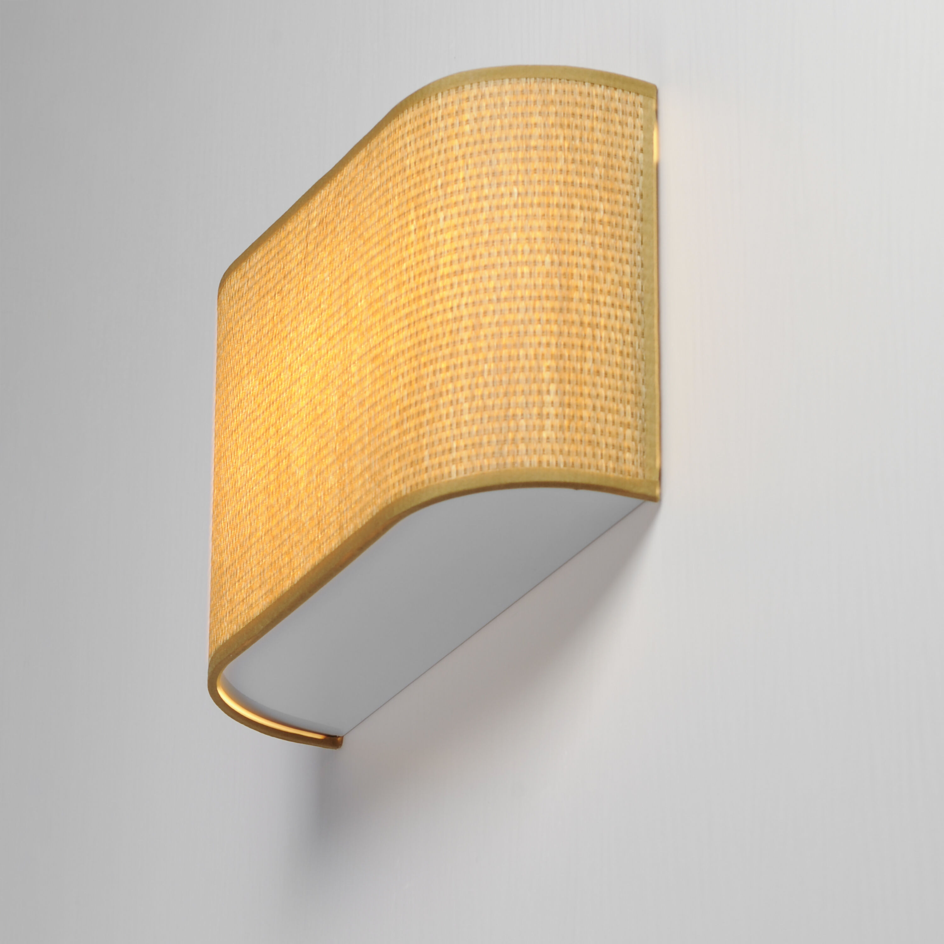 Prime LED 13 inch Grasscloth ADA Wall Sconce Wall Light